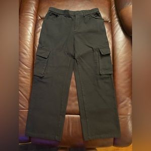 SHEIN size large cargo pants charcoal